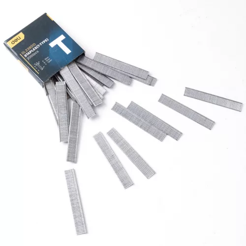 Deli Tools Típusú Tűzőkapocs 2000 db-os Csomag (EDL238010)
