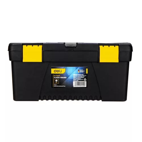 Deli Tools 15 " (Sárga) Szerszámosláda (EDL432417)