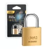 Deli Tools Réz lakat Biztonsági Zár (EDL508907)
