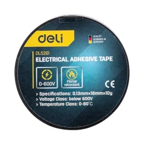 Deli Tools 10m Elektromos Szigetelőszalag (EDL5261)