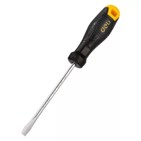   Deli Tools 5x100mm (Fekete) Hornyos Csavarhúzó (EDL6251001)