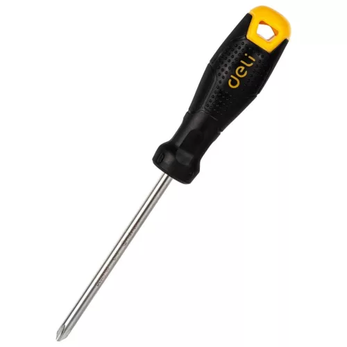 Deli Tools PH2x100mm (Fekete) Phillips Csavarhúzó (EDL626100)