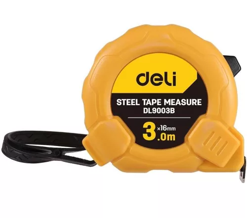 Deli Tools 3m (Sárga) Mérőszalag (EDL9003B)
