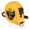 Deli Tools 3m (Sárga) Mérőszalag (EDL9003B)