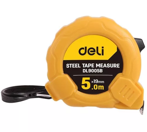 Deli Tools 5m (Sárga) Mérőszalag (EDL9005B)