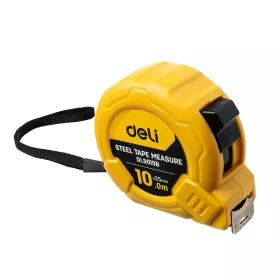 Deli Tools 10m (Sárga) Mérőszalag(EDL9010B)