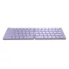 Delux Vezeték Nélküli Összecsukható Billentyűzet És Egér Szett (KF10+MF10PRO PU)