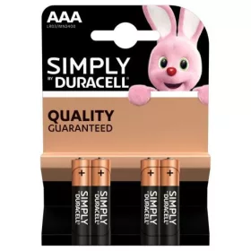 DURACELL AAA LR03 Alkáli Elem (4 db/bliszter)