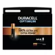 DURACELL elem (LR03) AAA Alkaline Optimum (8 elem / blister)