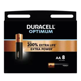 DURACELL elem (LR6) AA Alkaline Optimum (8 elem / blister)