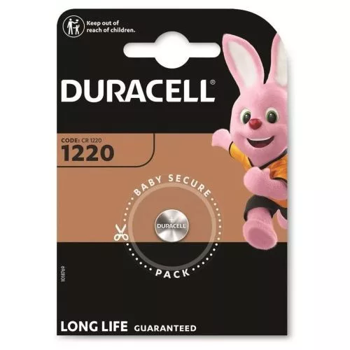 Duracell elem (CR1220) gomb Lithium (1 elem/ blister) 3V
