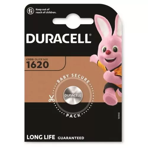 Duracell elem (CR1620) gomb Lithium (1 elem/ blister) 3V