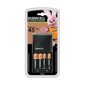   DURACELL elem töltő CEF27 - 2pcs (AA) NiMH 1300mAh + 2pcs (AAA) NiMH 750mAh.