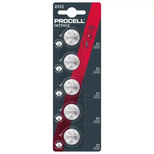 DURACELL elem (CR2032) gomb Lithium (5 elem/ blister) 3V, 220mAh