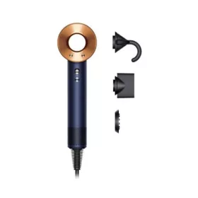   Dyson Supersonic egyenes+hullámos hajszárító HD07 Prussian / Rich Copper (kék)
