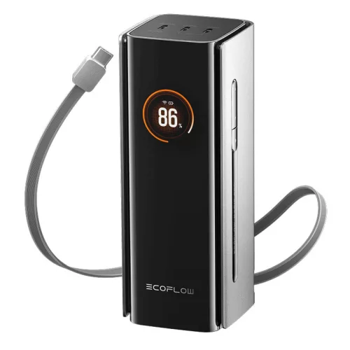 EcoFlow RAPID Pro 20000mAh 230W Powerbank Beépített 100W Kábellel (54823)