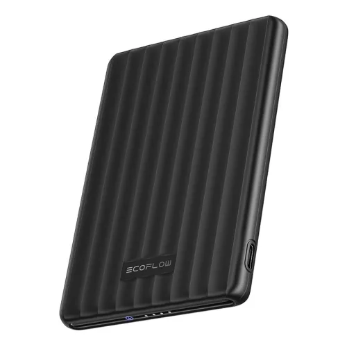 EcoFlow RAPID Magnetic 5000mAh 7,5W powerbank - fekete