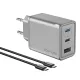 EcoFlow 65W GaN Gyors Töltő /USB-C Csatlakozó (EFA-65W-GAN-CHARGER-)
