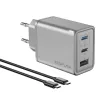 EcoFlow 65W GaN Gyors Töltő /USB-C Csatlakozó (EFA-65W-GAN-CHARGER-)