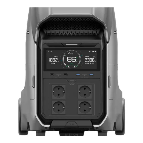 EcoFlow DELTA Pro 3 Hordozható Áramforrás Nagy Kapacitással (EFDELTAPRO3-EU-CBox)