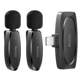   YESIDO KR14 iOS Vezeték nélküli Mikrofon Kit (Apple iOS/ iPhone Lightning)| 2+1