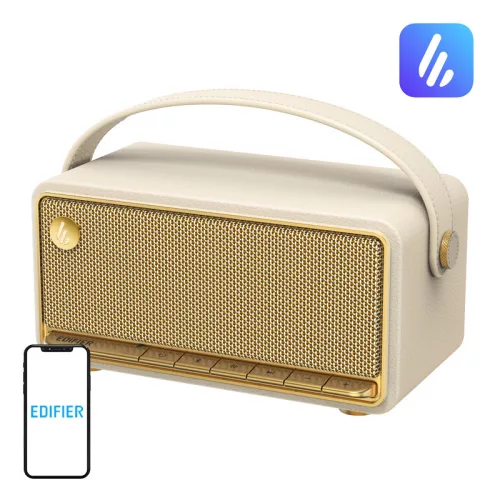 Edifier MP330 hordozható Bluetooth hangszóró - elefántcsont