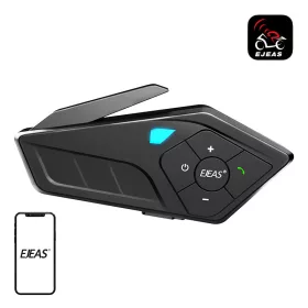 EJEAS E1PRO Bluetooth sisakra szerelhető fejhallgató