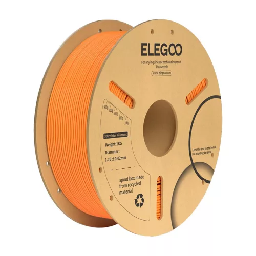 Elegoo PLA+ 3D Nyomtató Filament (Narancssárga) (54145)