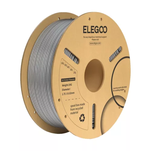 Elegoo PLA+ 3D Nyomtató Filament, csillagszürke (54147)