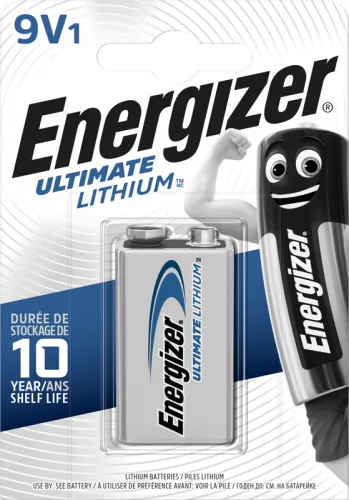 Energizer Ultimate Lithium 9V 1 darabos csomag