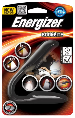 Energizer Booklite + Batt New – Könyvolvasó lámpa elemmel