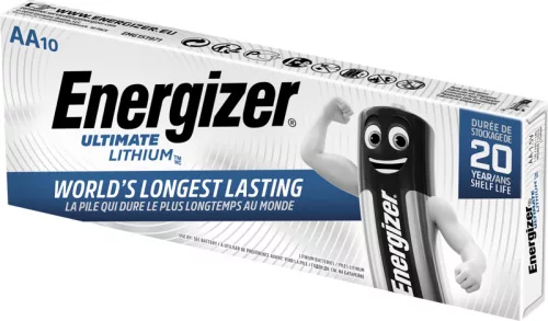 Energizer Ultimate Lithium AA 10 darabos B2B csomag