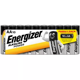 Energizer Power AA 10 darabos tálcás csomag