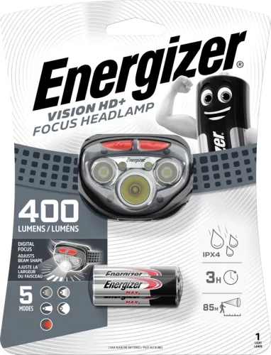 Energizer Vision Headlight HD+ Focus fejlámpa