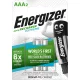 Energizer Újratölthető Extreme Eco AAA 800mAh 2 darabos csomag