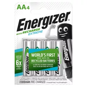   Energizer Újratölthető Extreme Eco AA 2300mAh 4 darabos csomag