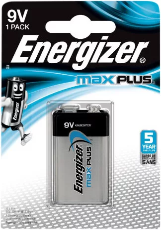 Energizer Max Plus 9V DP20 elemcsomag