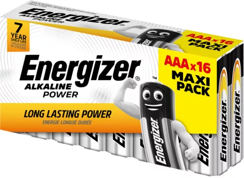 Energizer Power AAA 16 darabos elem, tálcás csomagolásban