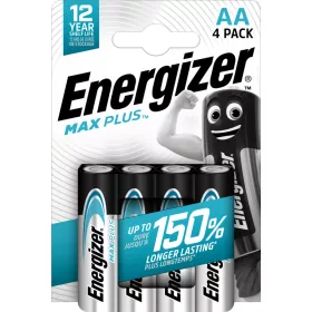 Energizer Max Plus AA 4-Pack elemcsomag