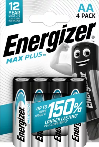 Energizer Max Plus AA 4-Pack elemcsomag