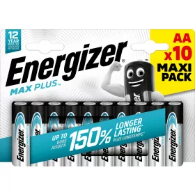 Energizer Max Plus AA 10-Pack elemcsomag