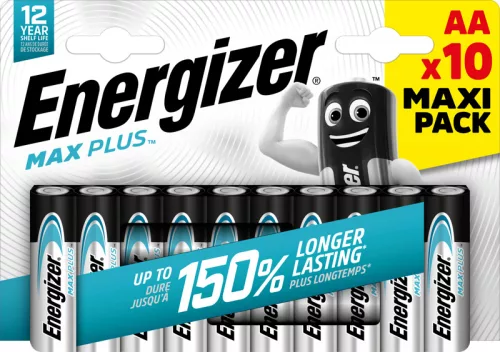 Energizer Max Plus AA 10-Pack elemcsomag