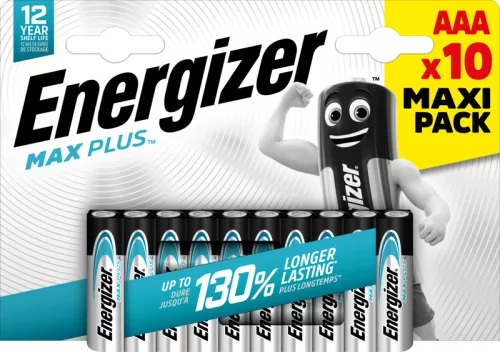 Energizer Max Plus AAA 10-Pack elemcsomag
