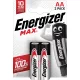Energizer Max AA elem (2 db-os csomag)