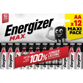Energizer Max AA elem (12 db-os csomag)