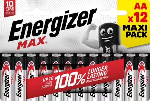Energizer Max AA elem (12 db-os csomag)