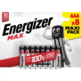 Energizer Max AAA elem (8 darabos csomag)