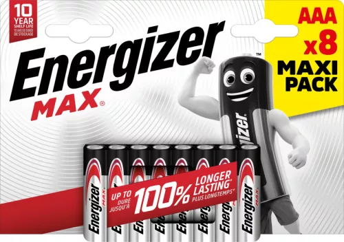 Energizer Max AAA elem (8 darabos csomag)