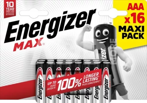 Energizer Power AAA 16 darabos csomag, akasztós