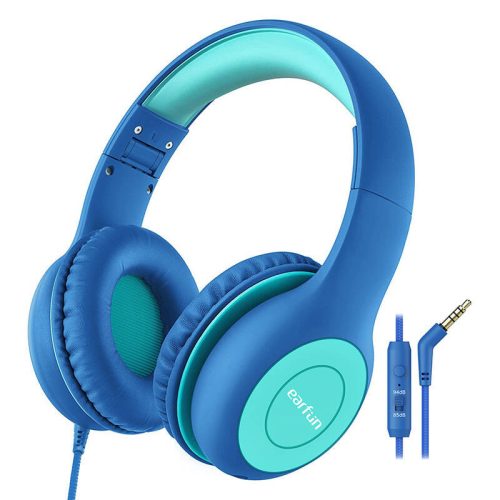 EarFun Kids K1 gyerek fülhallgató (kék-zöld)